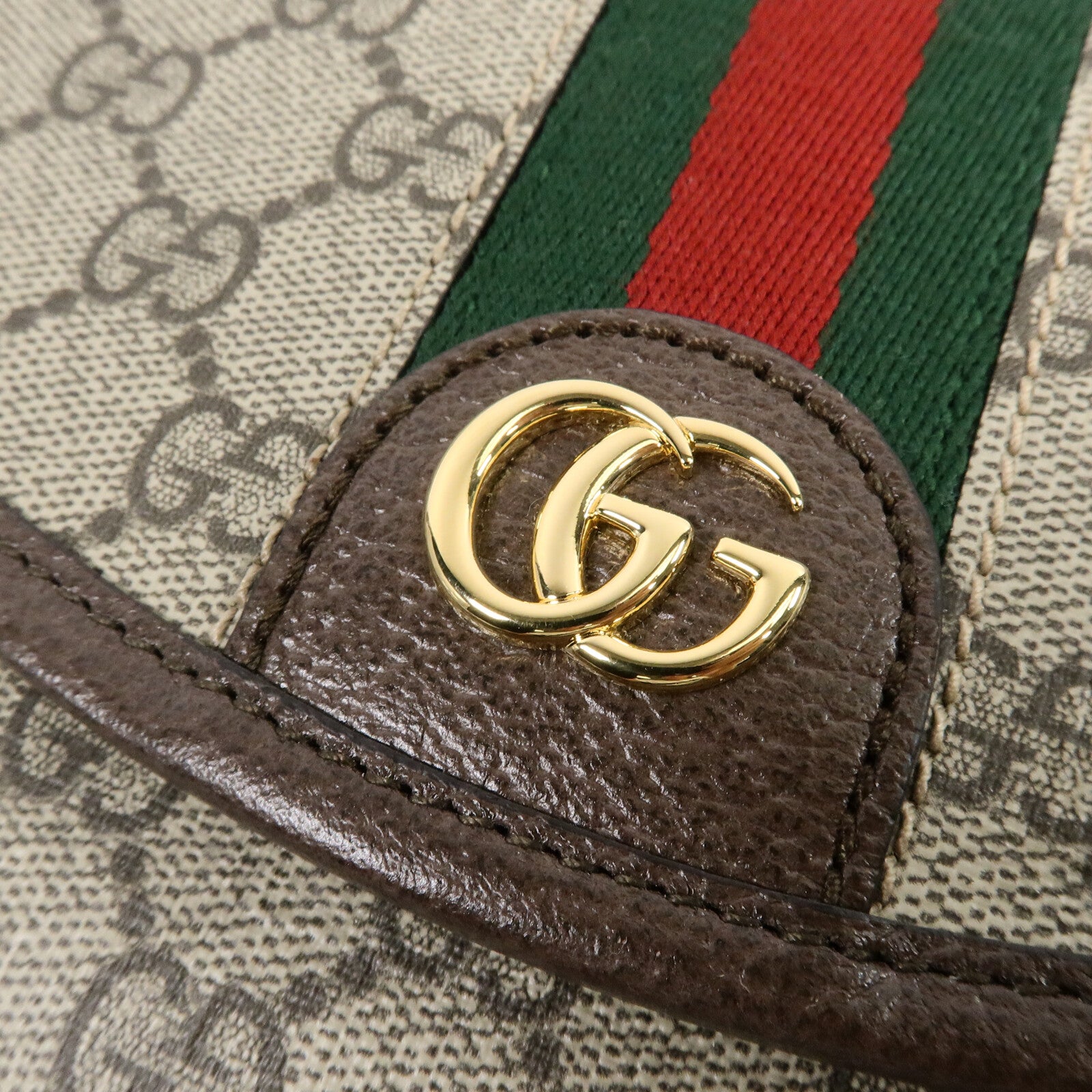 GUCCI 塗層帆布Ophidia GG肩背袋