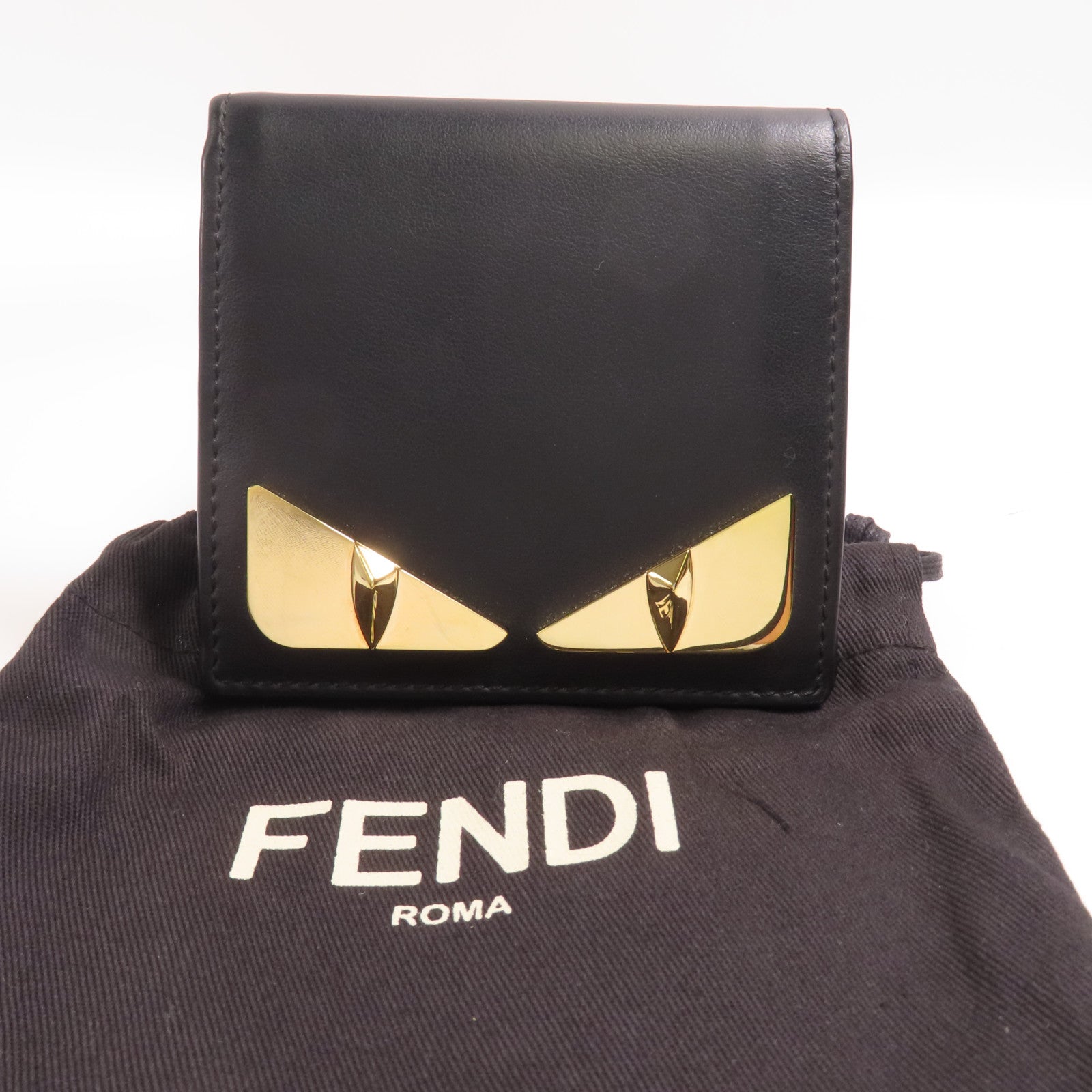FENDI 【激減優惠】牛皮皮革Wallet錢包