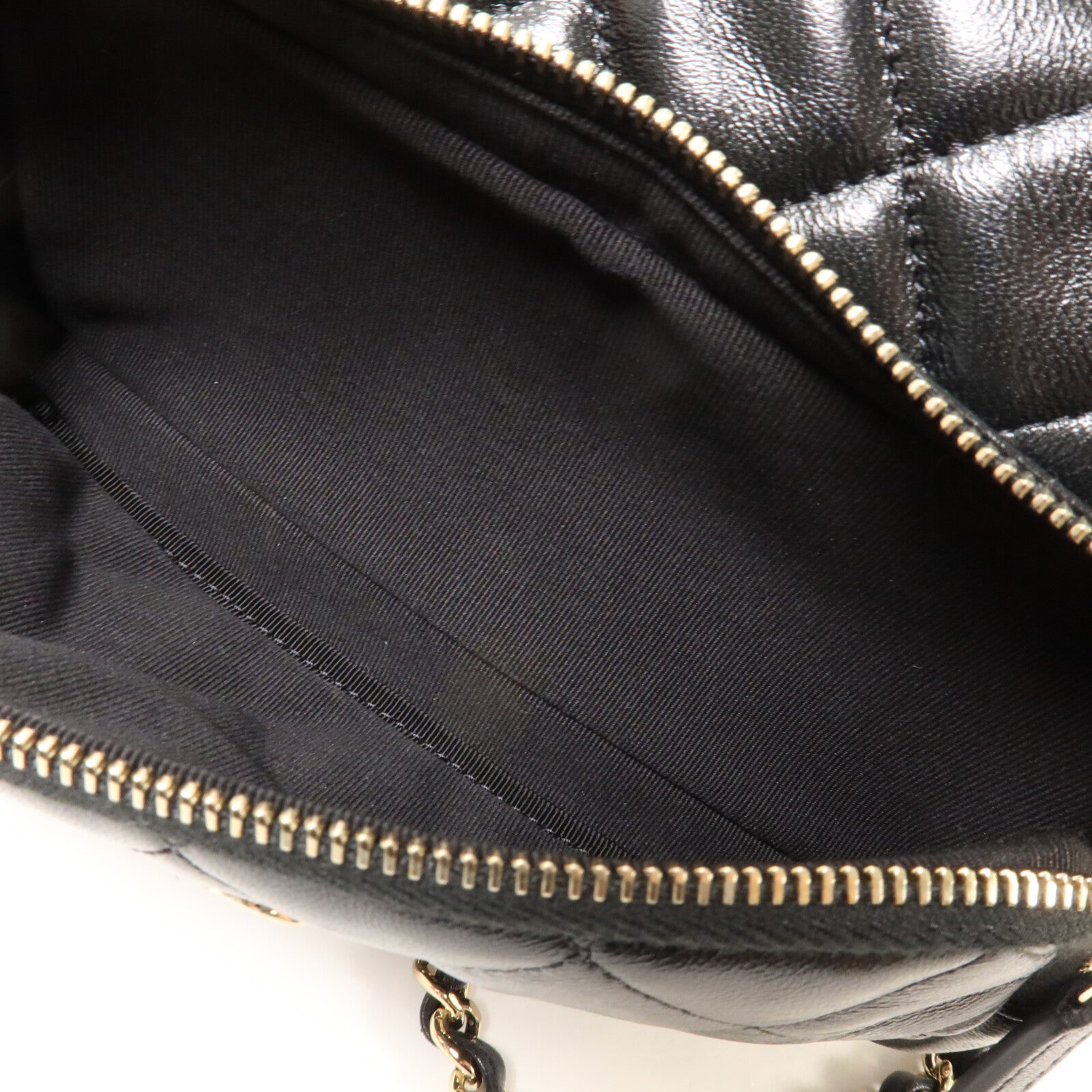 CHANEL 羊皮皮革25C Clutch With Chain鏈帶肩背袋