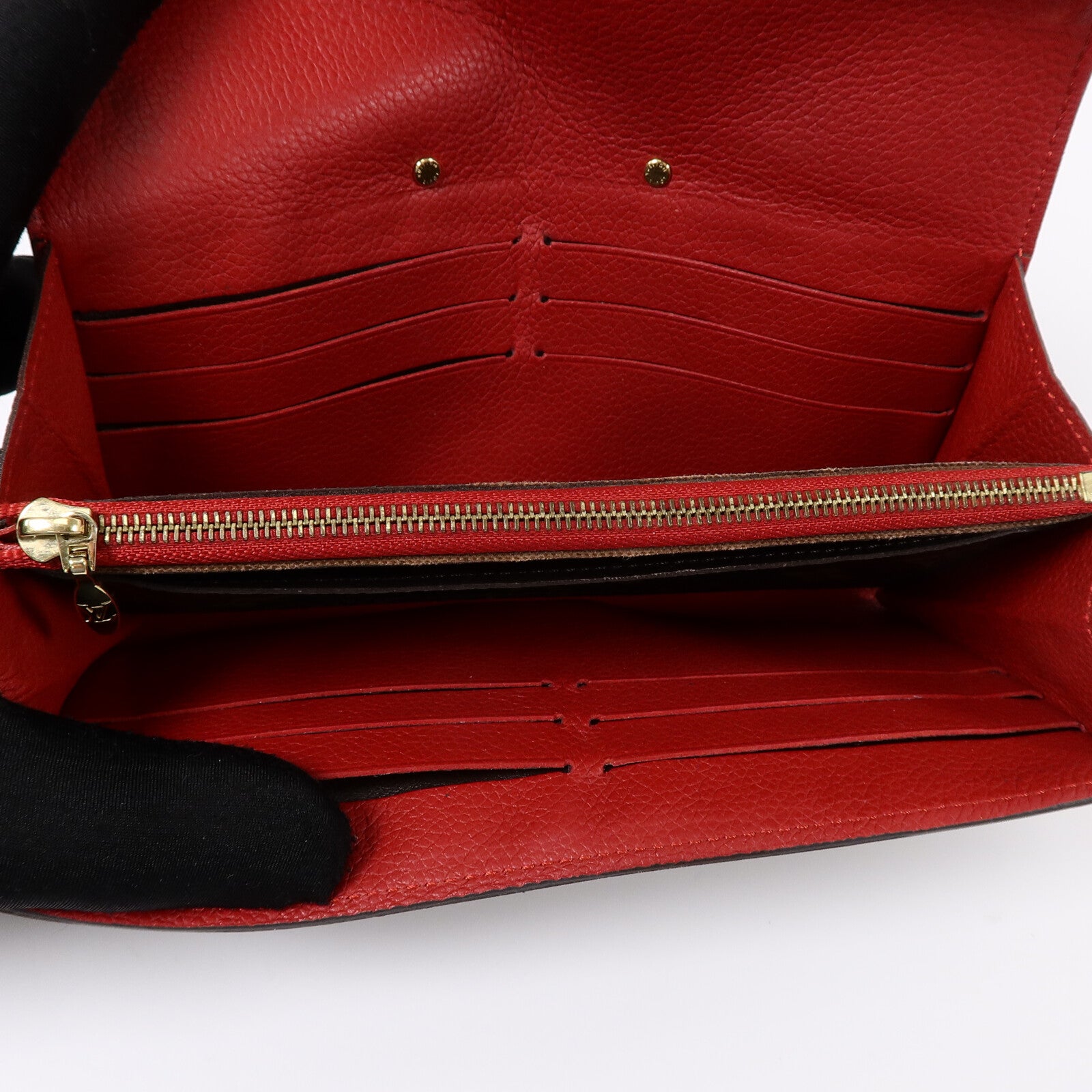 LOUIS VUITTON Monogram Portefeuille Pallas Long Wallet金扣長錢包
