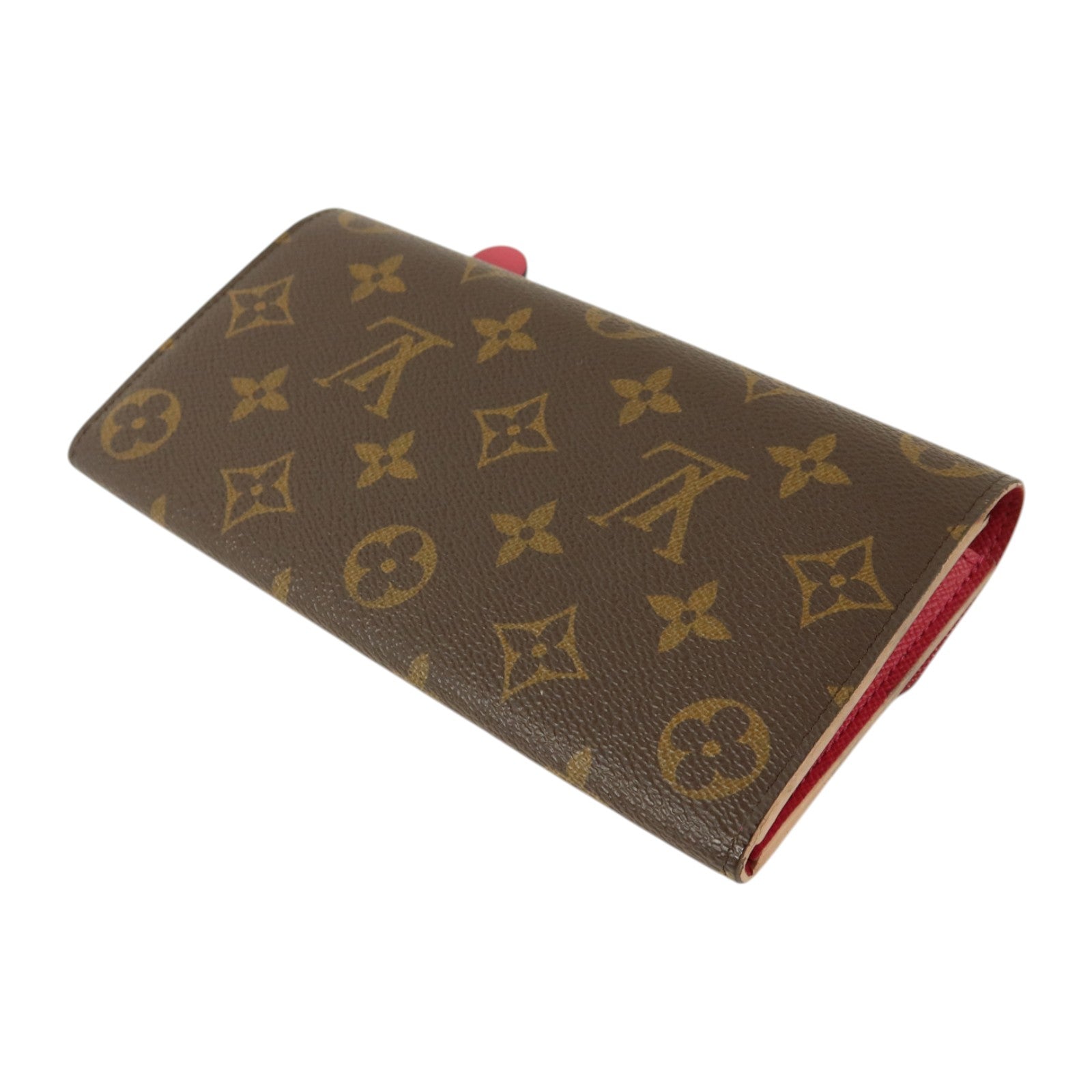 LOUIS VUITTON Monogram Blooming Flowers Emilie Wallet金扣長錢包