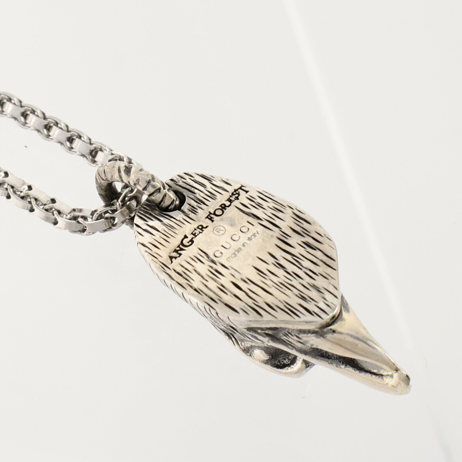 GUCCI 925純銀Anger Forest Necklace項鏈