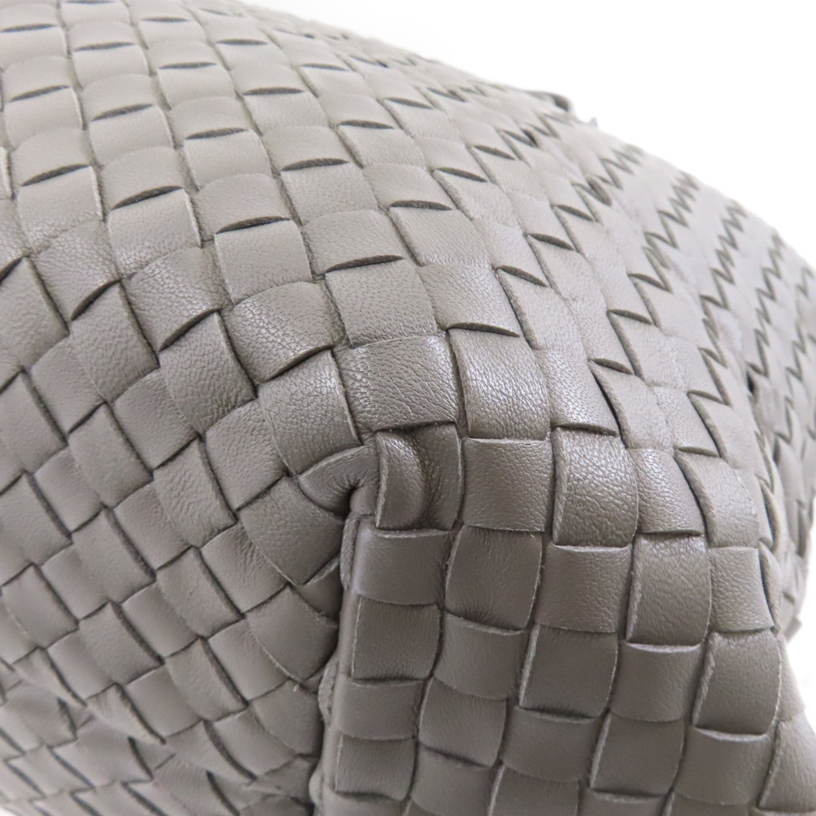 BOTTEGA VENETA 羊皮皮革Shoulder Bag/Handbag肩背袋/手挽袋灰色