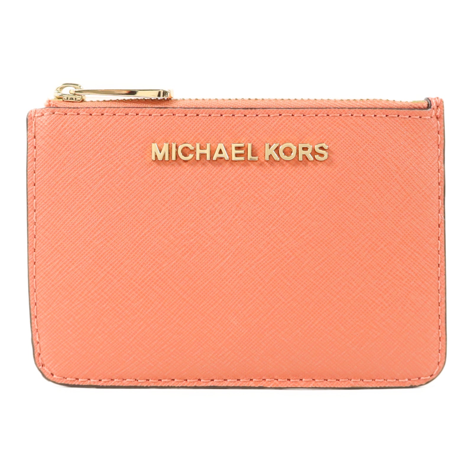 Michael Kors 牛皮皮革Coin Case金扣零錢包