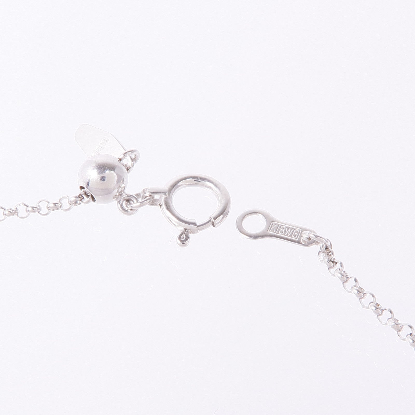 JEWELRY Diamond Necklace 18K White Gold