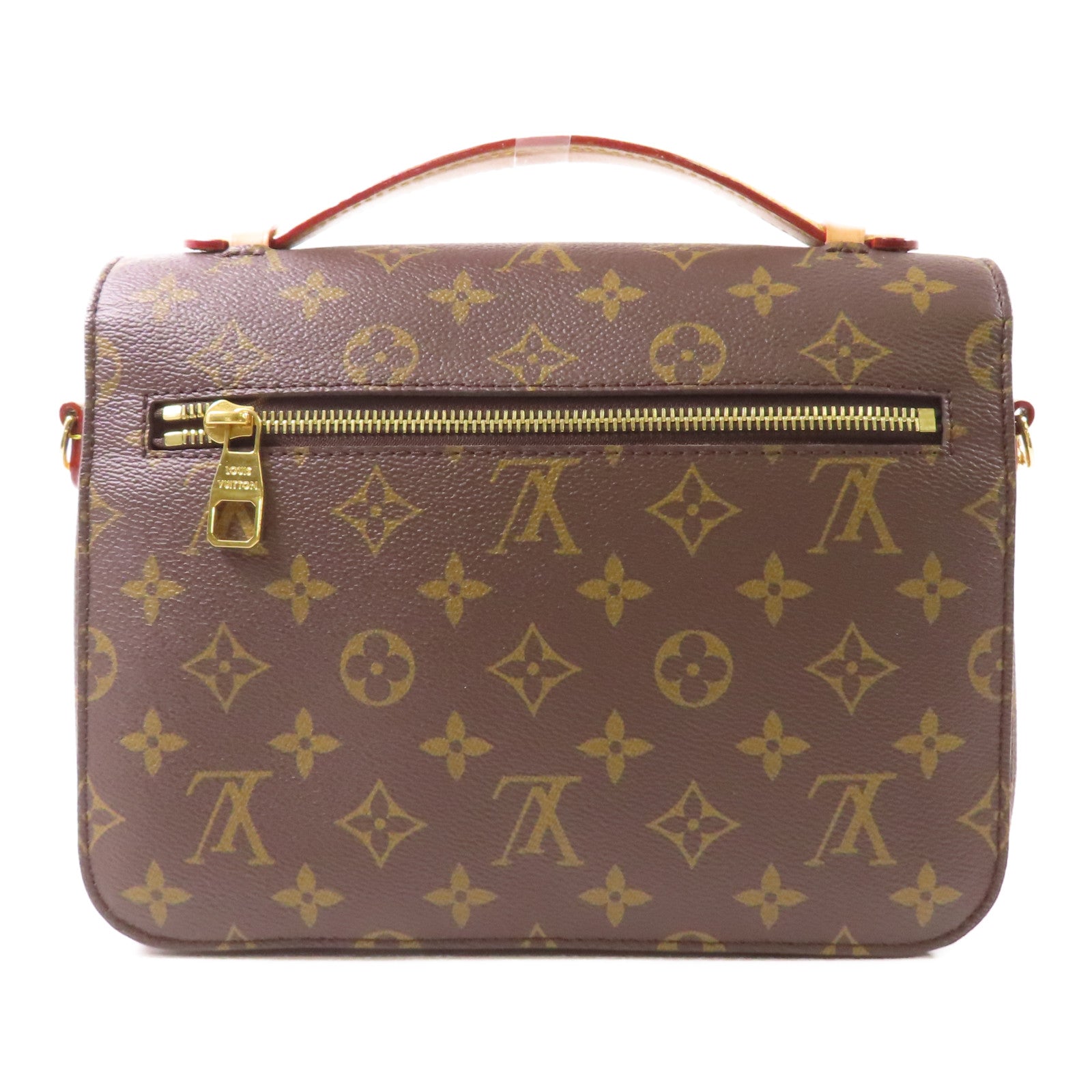 LOUIS VUITTON Monogram Pochette Metis MM金扣手挽肩背兩用袋