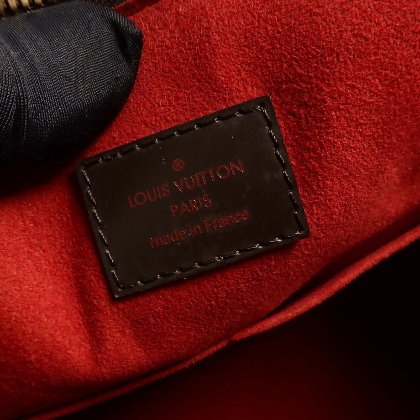 LOUIS VUITTON Damier Trevi手挽肩背兩用袋