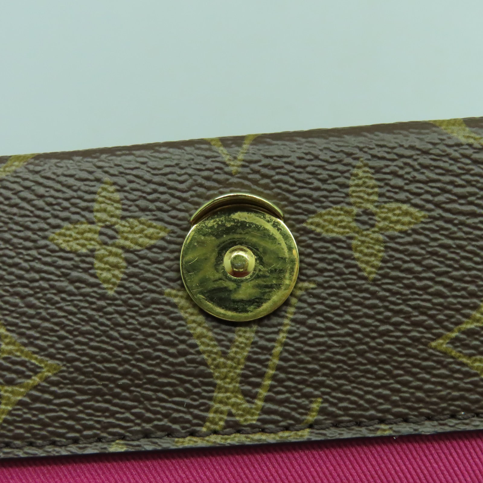 LOUIS VUITTON Monogram Cluny BB金扣手挽肩背兩用袋啡色