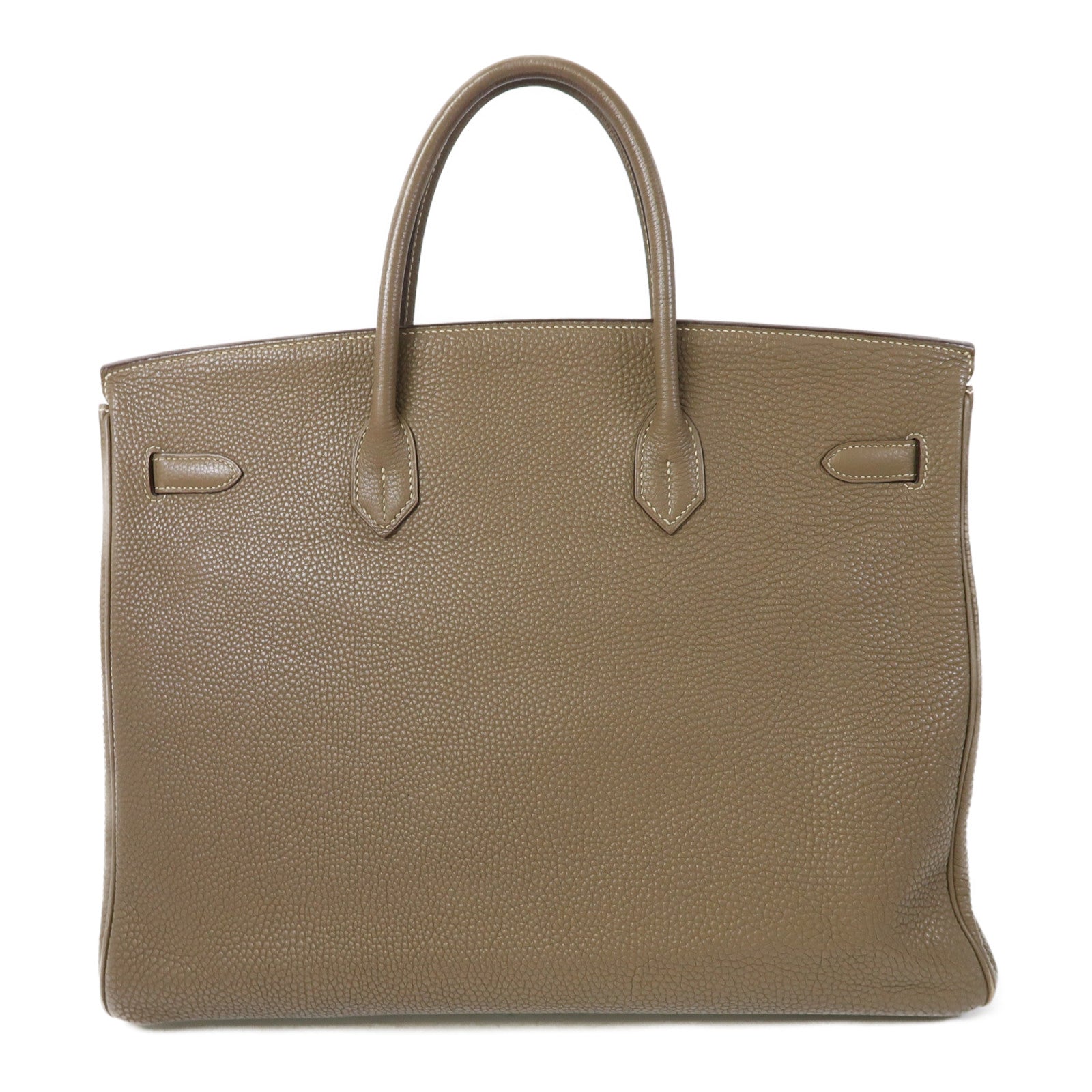 HERMES Togo皮革Birkin 40金扣手挽袋Etoupe/大象灰色