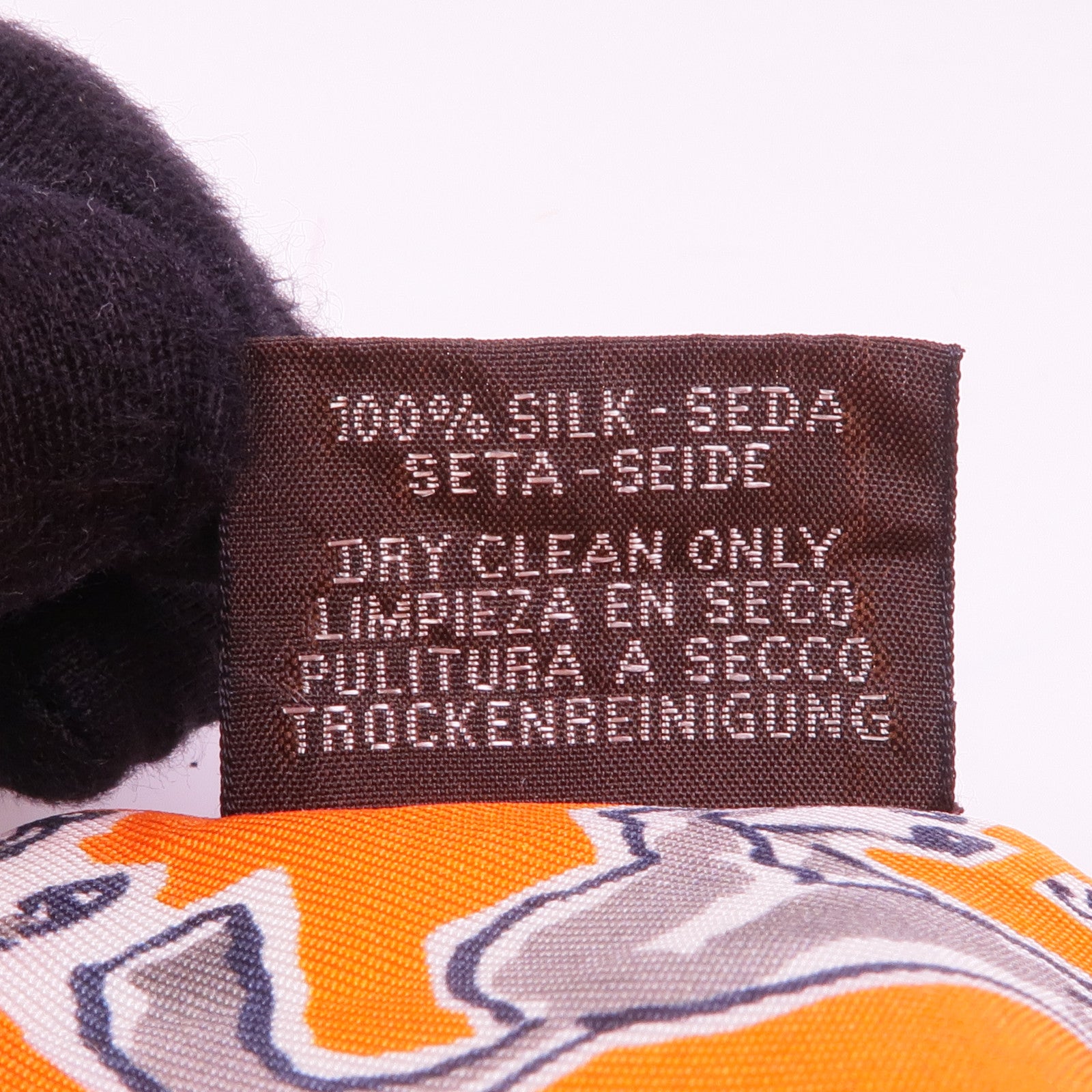 HERMES 絲質Twilly絲巾