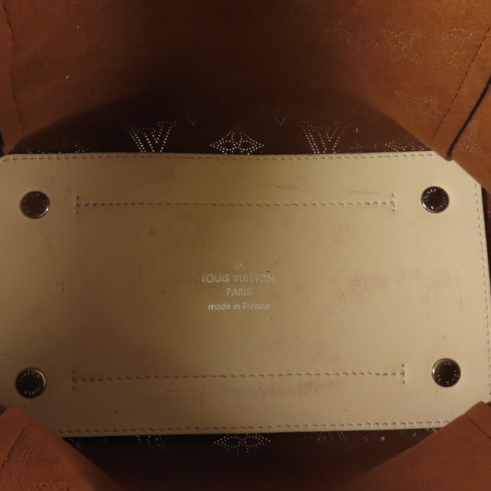 LOUIS VUITTON Mahina Hina PM銀扣手挽肩背兩用袋