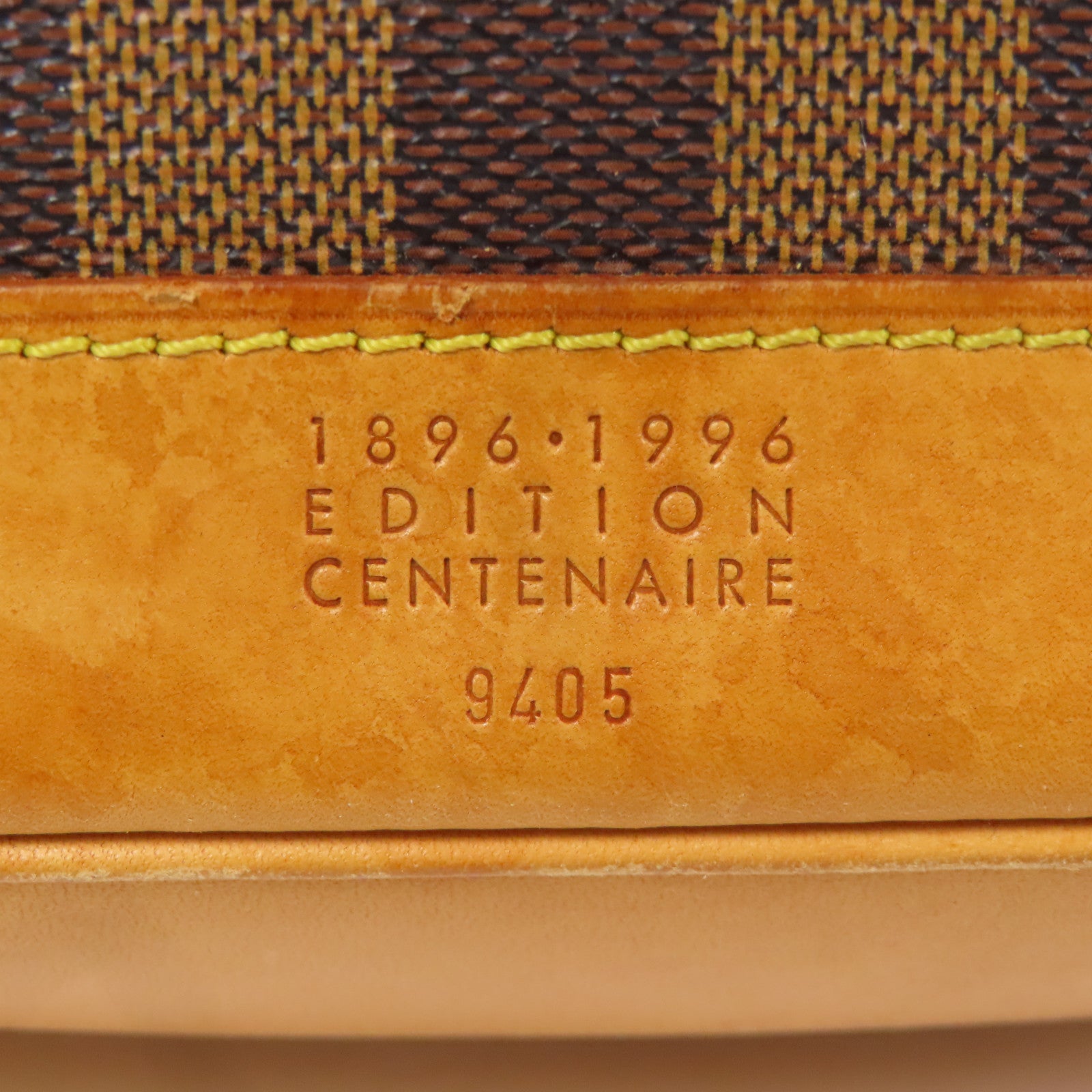 LOUIS VUITTON Damier Arlequin金扣背包