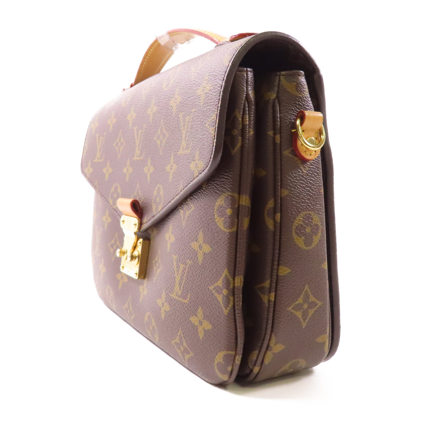 LOUIS VUITTON Monogram Pochette Metis MM金扣手挽肩背兩用袋
