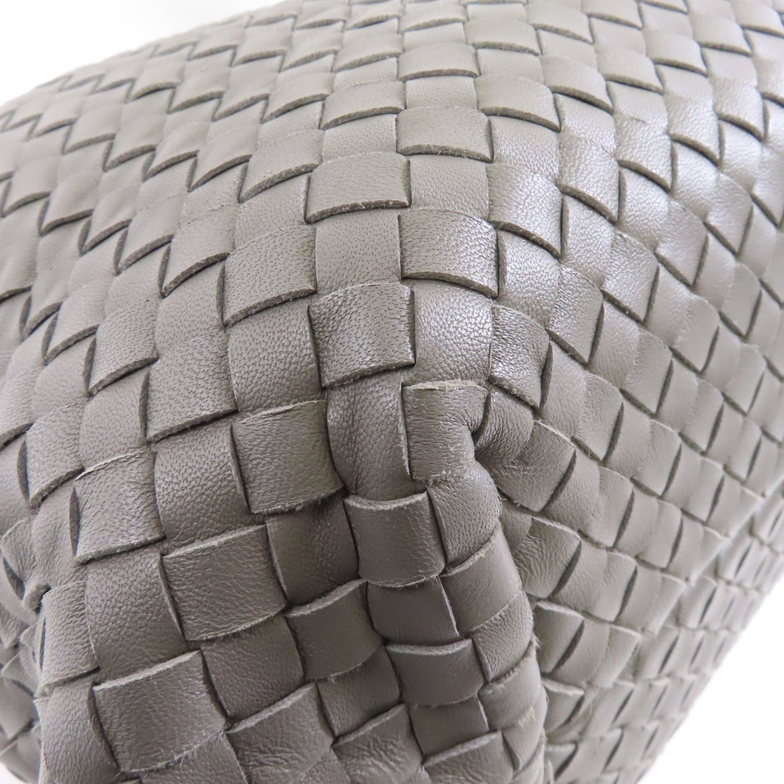 BOTTEGA VENETA 羊皮皮革Shoulder Bag/Handbag肩背袋/手挽袋灰色
