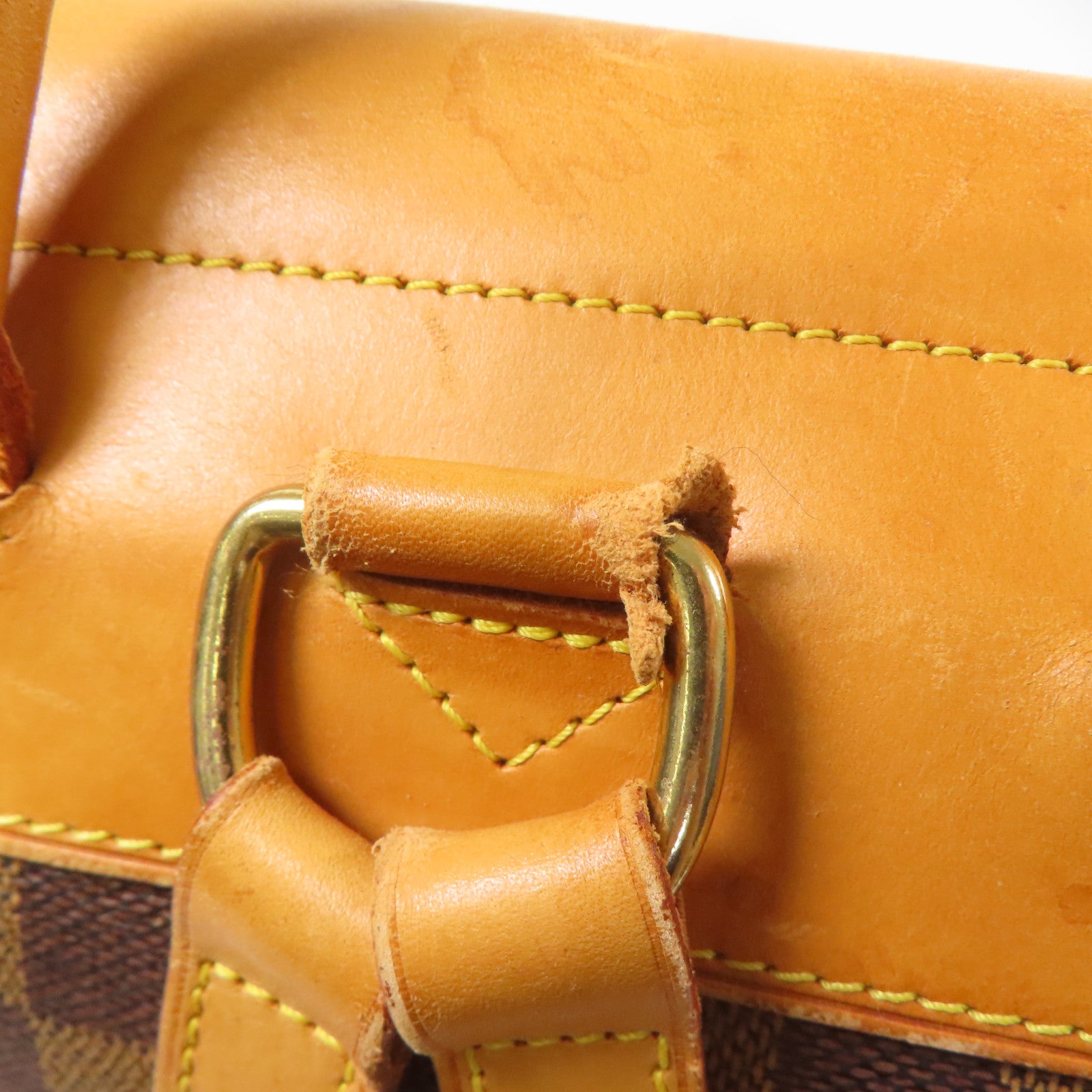 LOUIS VUITTON Damier Arlequin金扣背包