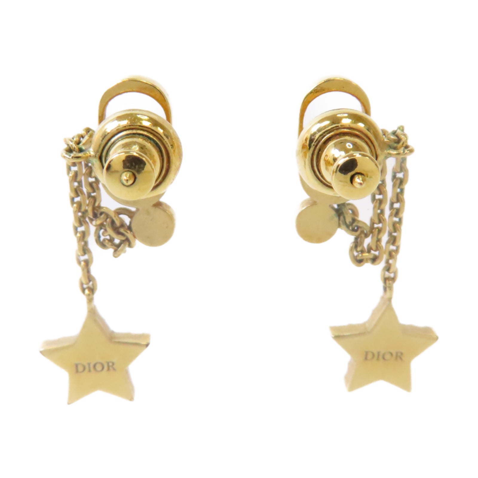 Dior 金屬Earrings耳環金色