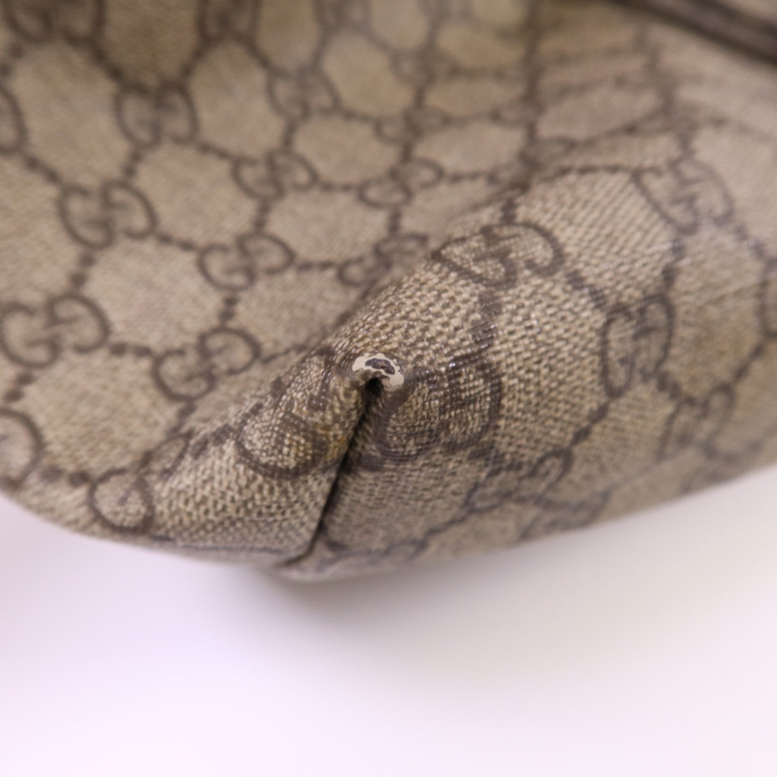 GUCCI 帆布Tote Bag銀扣手挽袋