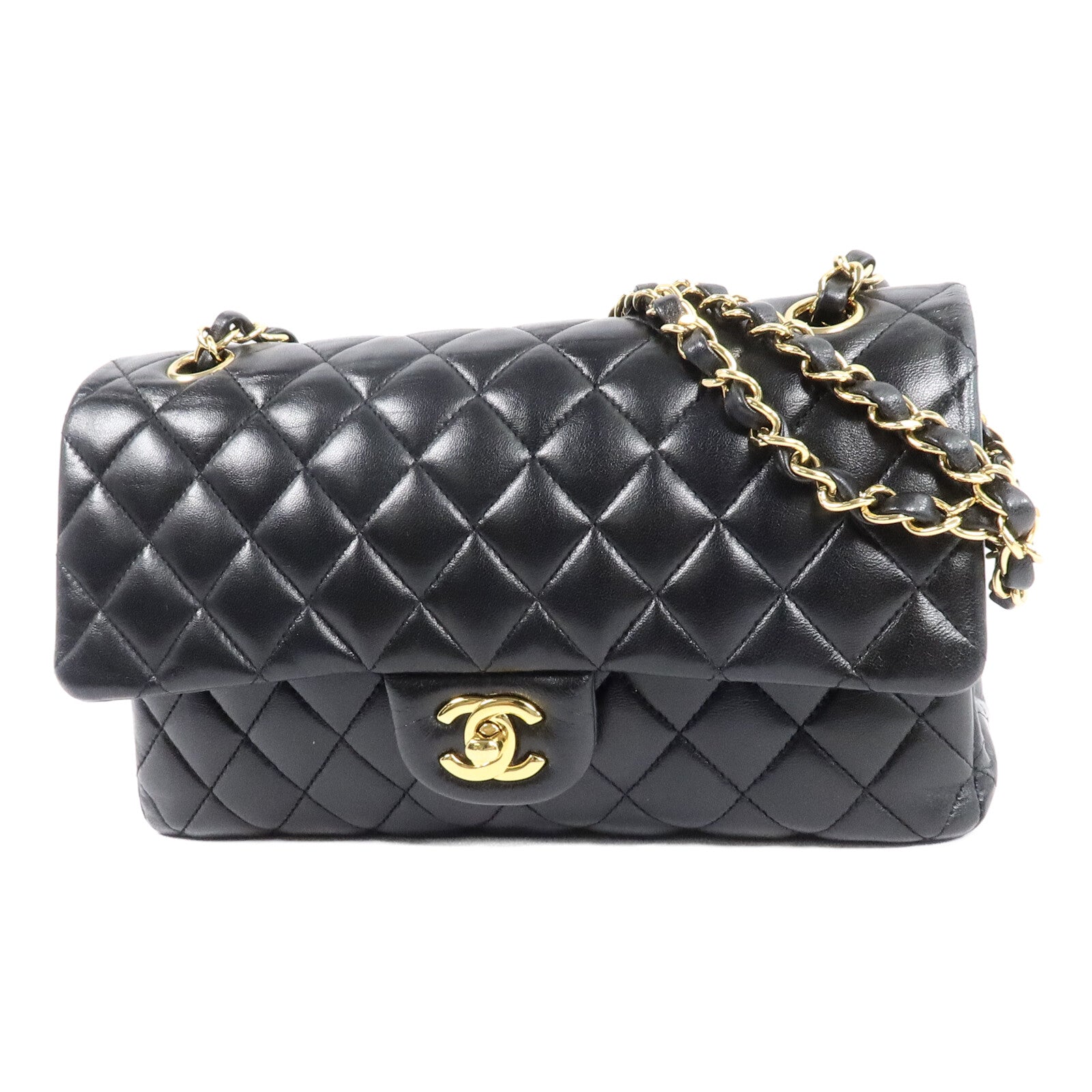 CHANEL 羊皮皮革Classic 25鏈帶肩背袋