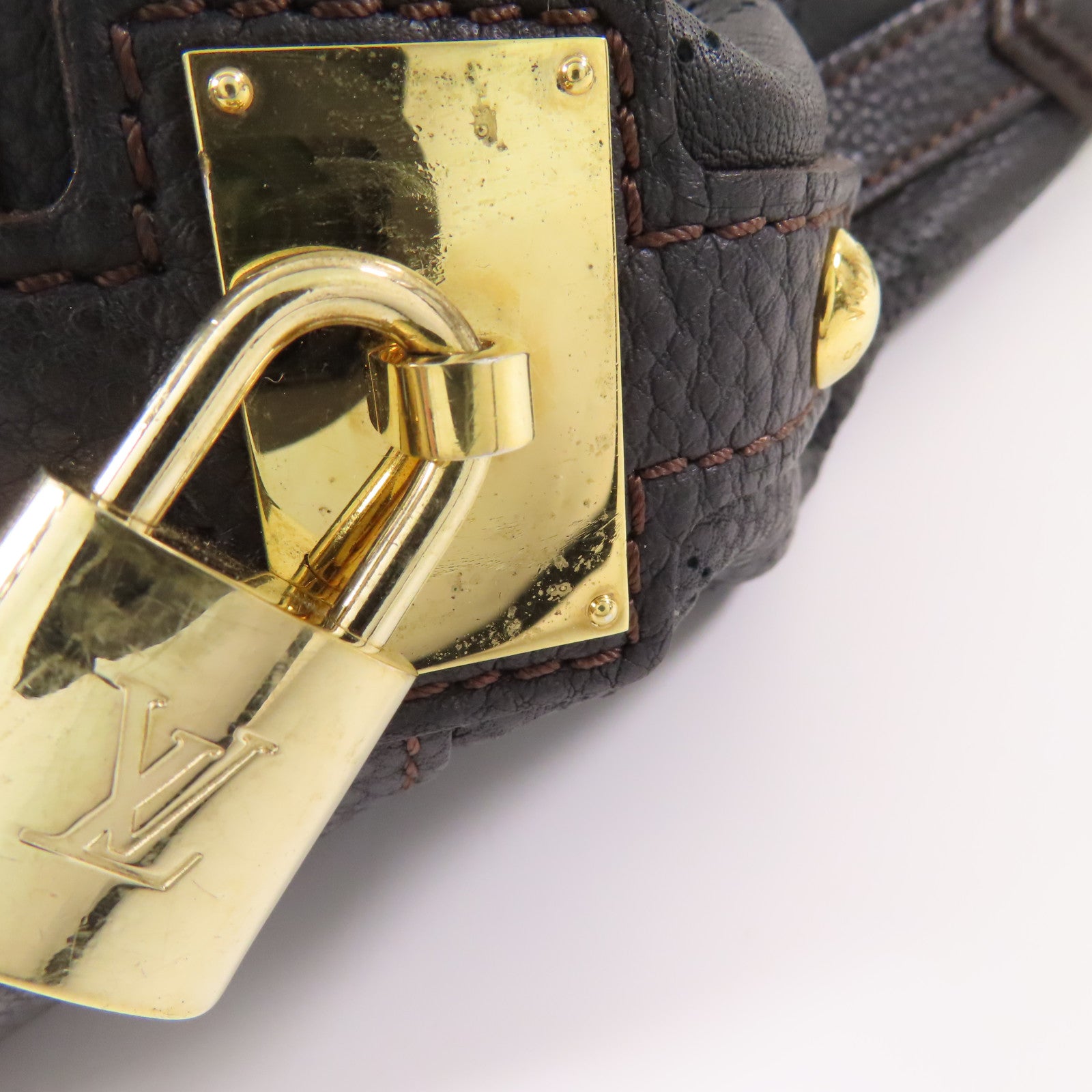 LOUIS VUITTON Mahina Stella GM金扣手挽肩背兩用袋