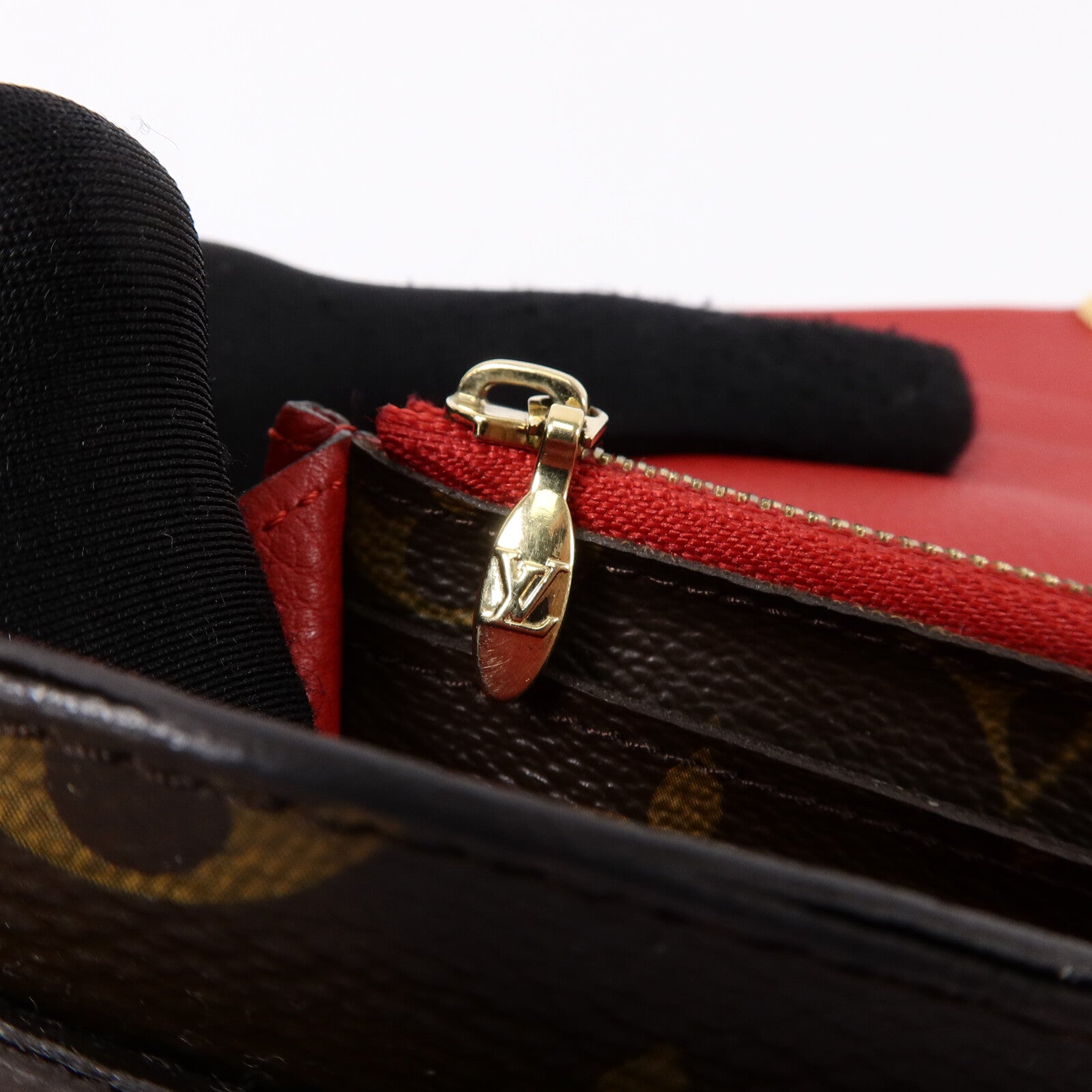 LOUIS VUITTON Monogram Portefeuille Pallas Long Wallet金扣長錢包