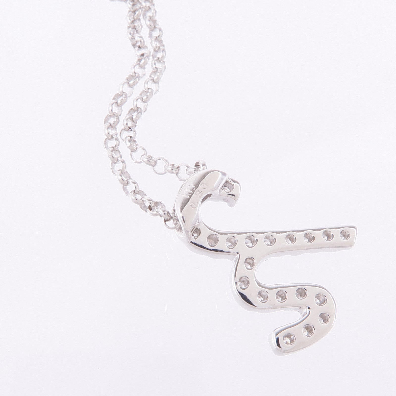 JEWELRY Diamond Necklace 18K White Gold