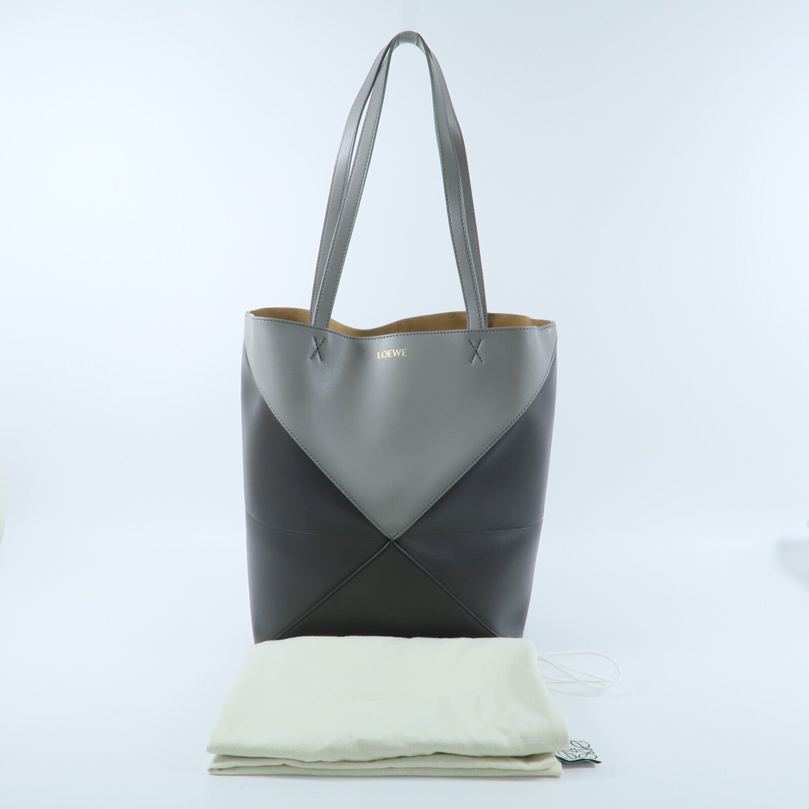 LOEWE 牛皮皮革Medium Puzzle Fold肩背袋