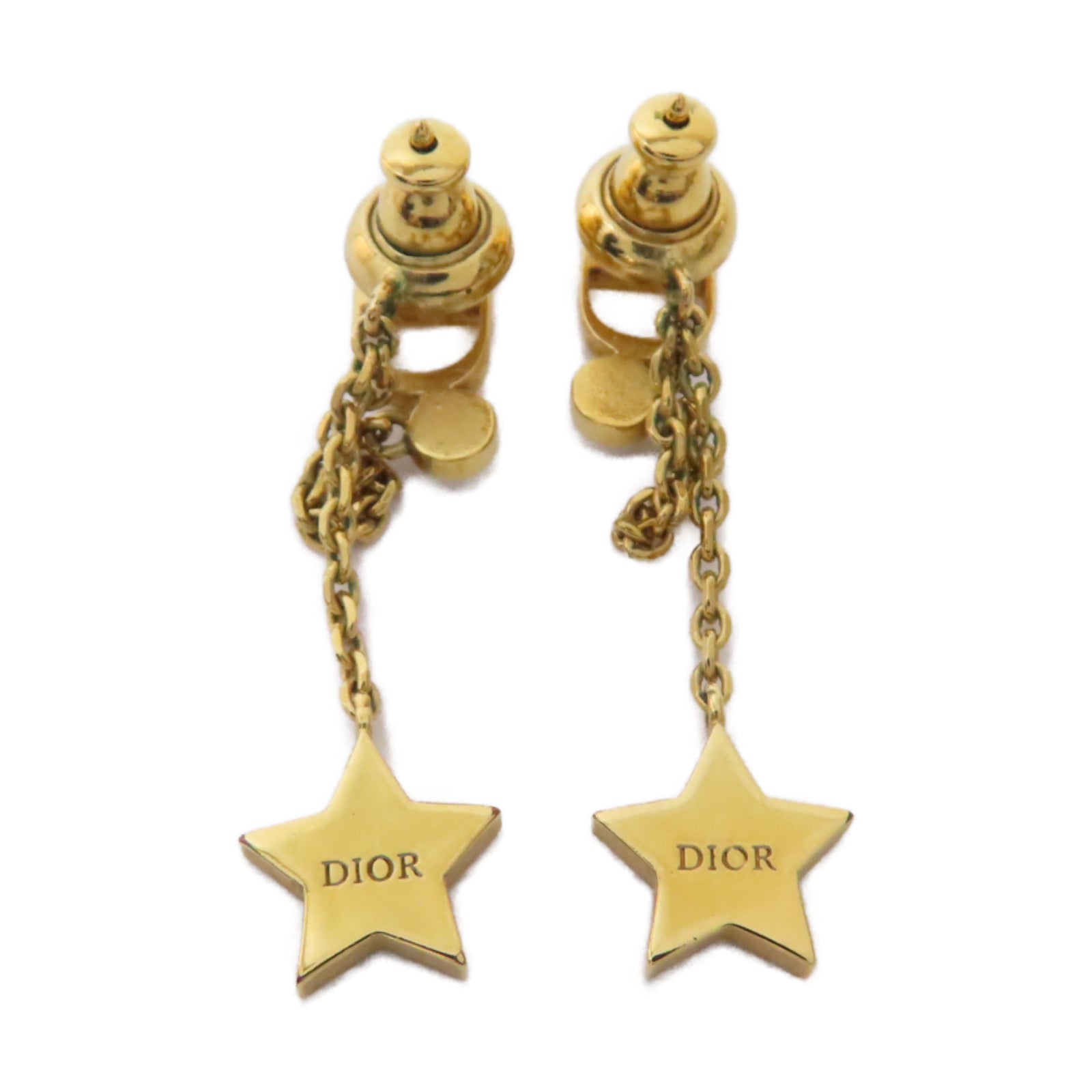 Dior 金屬Earrings耳環金色