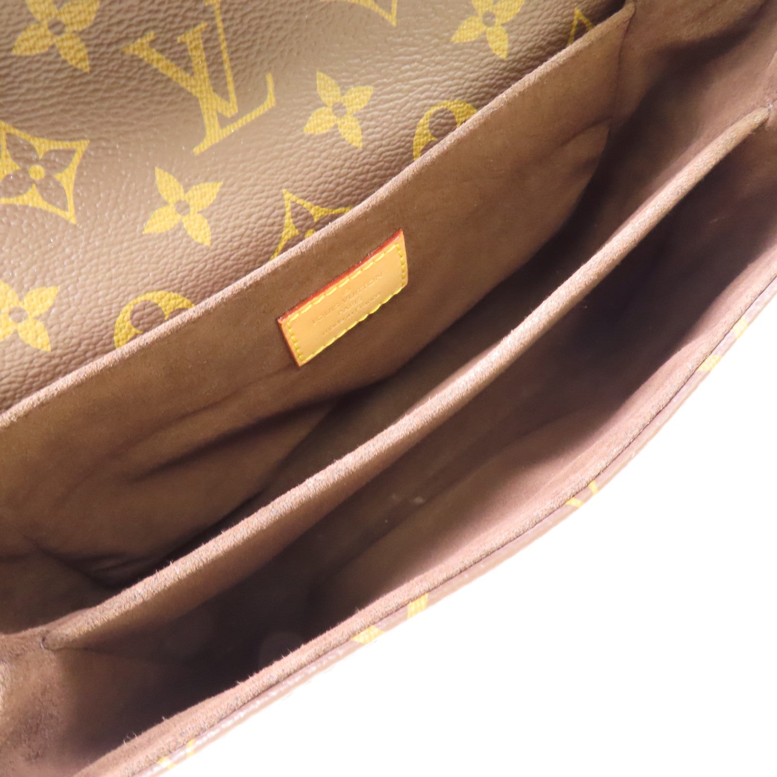 LOUIS VUITTON Monogram Pochette Metis MM金扣手挽肩背兩用袋