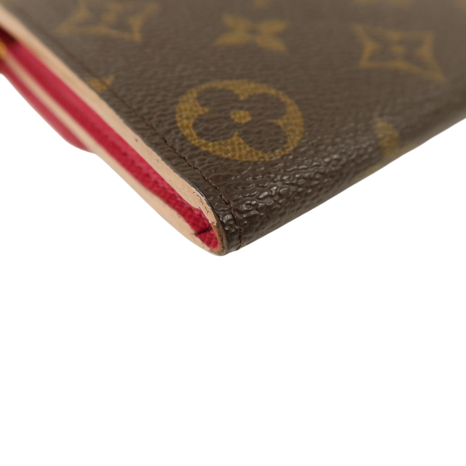 LOUIS VUITTON Monogram Blooming Flowers Emilie Wallet金扣長錢包