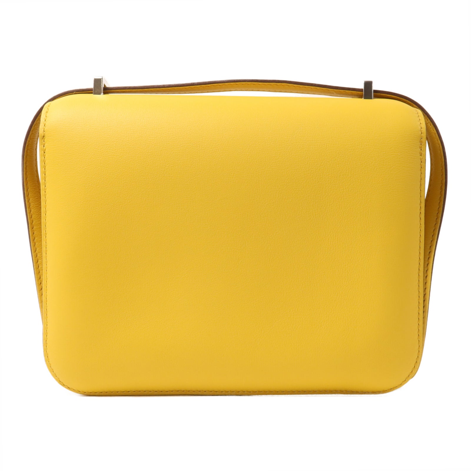 HERMES Swift皮革Constance Mini肩背袋Sun