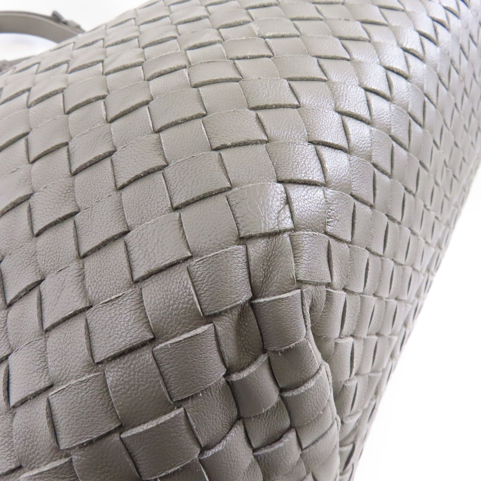 BOTTEGA VENETA 羊皮皮革Shoulder Bag/Handbag肩背袋/手挽袋灰色