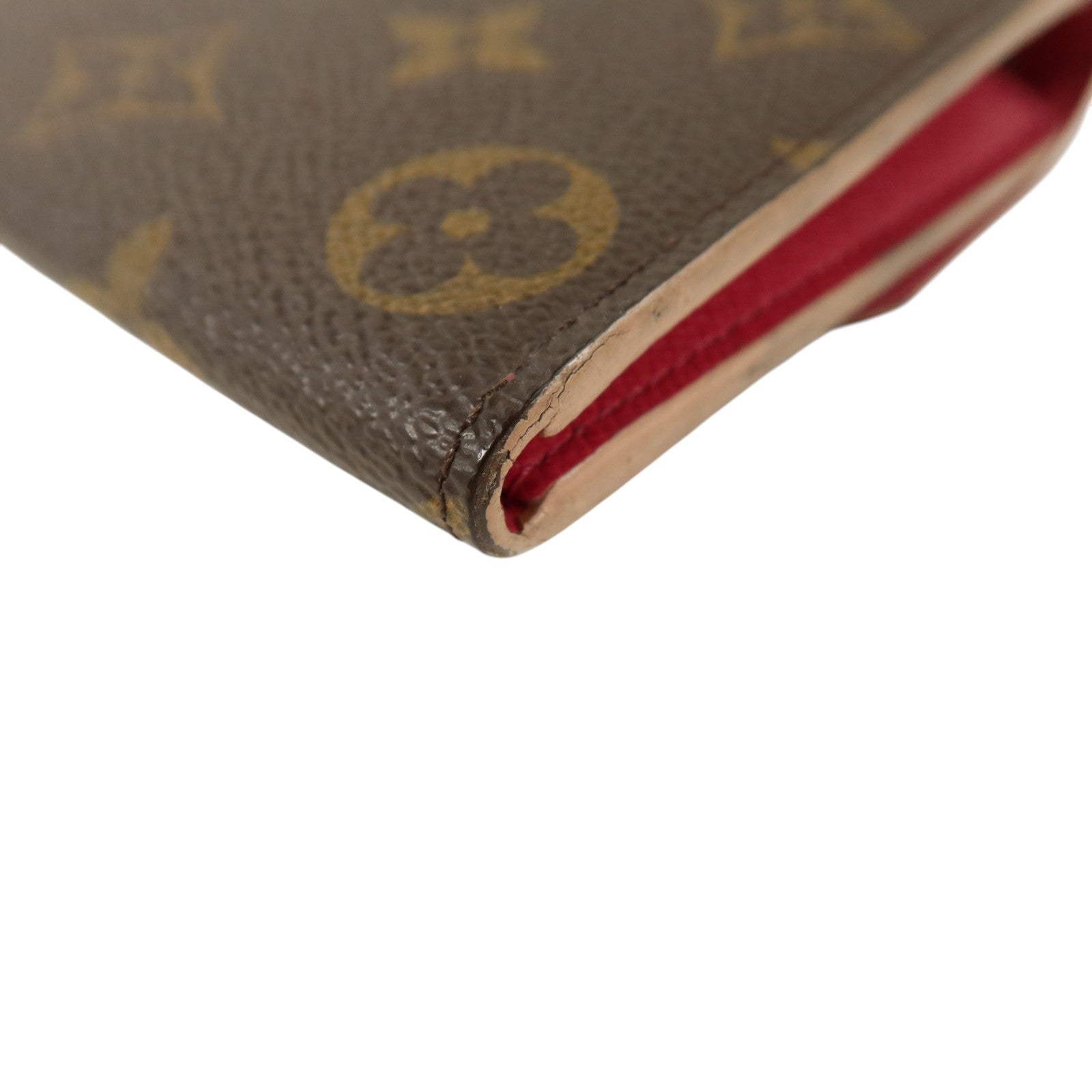 LOUIS VUITTON Monogram Blooming Flowers Emilie Wallet金扣長錢包