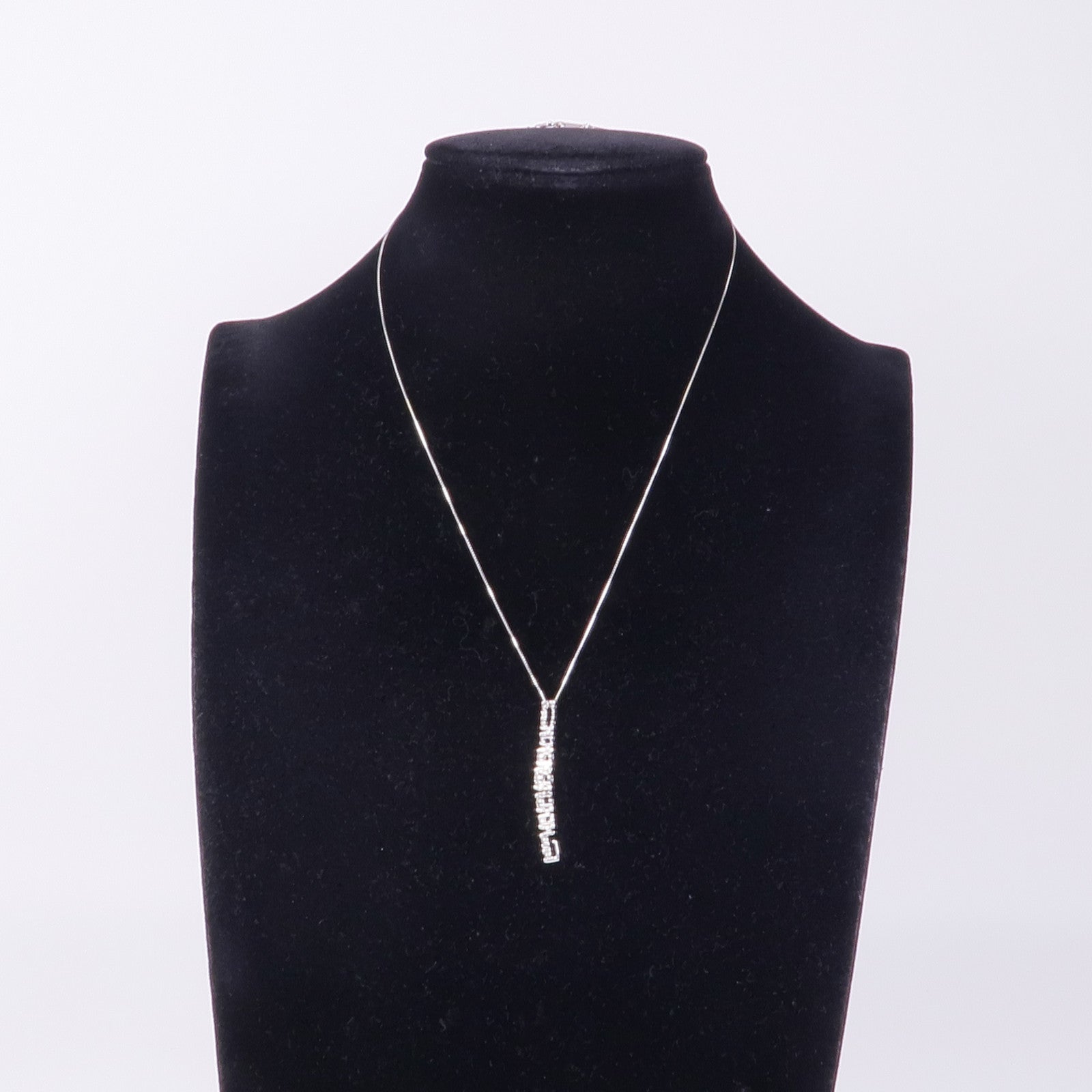 JEWELRY Diamond Necklace 18K White Gold