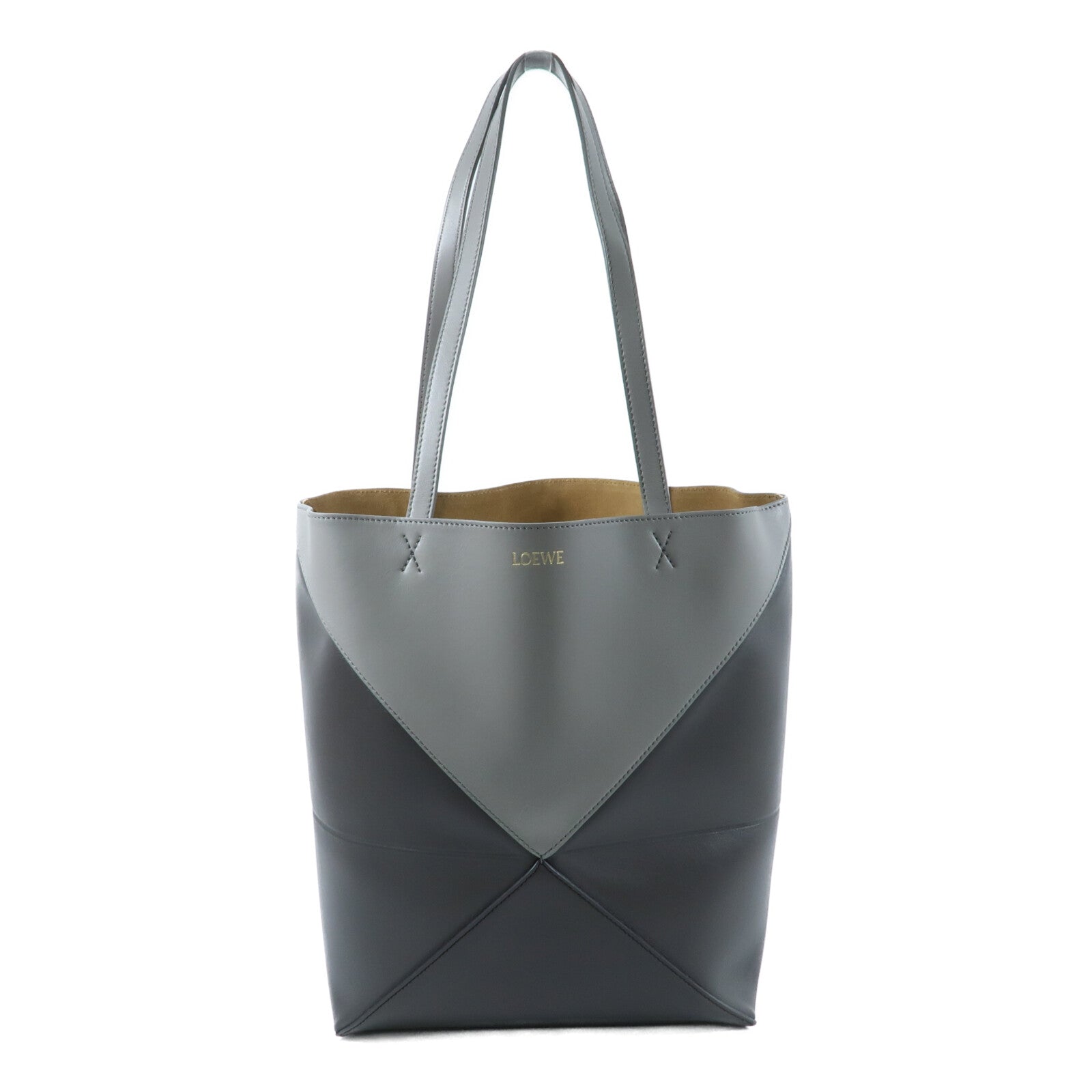 LOEWE 牛皮皮革Medium Puzzle Fold肩背袋