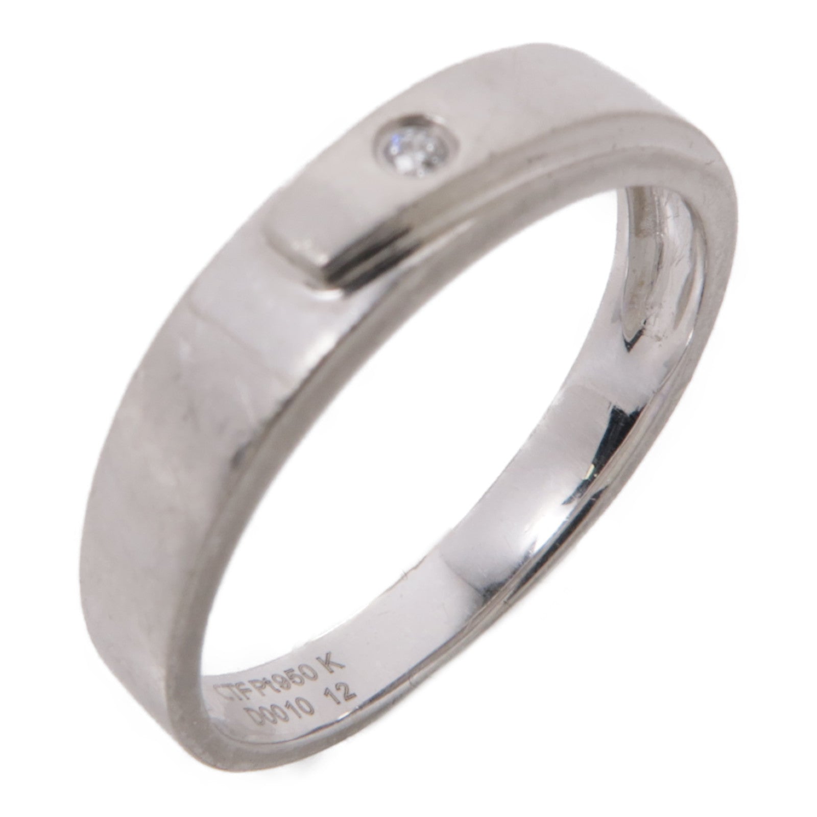 JEWELRY PT950鉑金戒指US#5.25