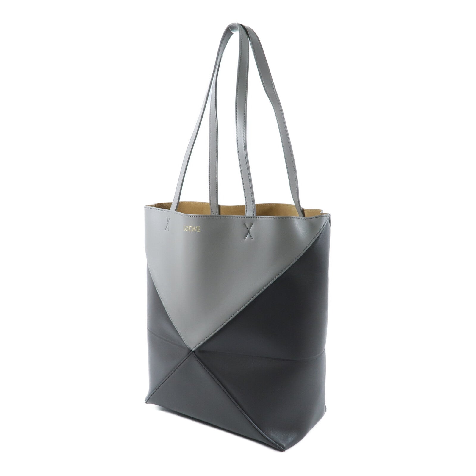LOEWE 牛皮皮革Medium Puzzle Fold肩背袋