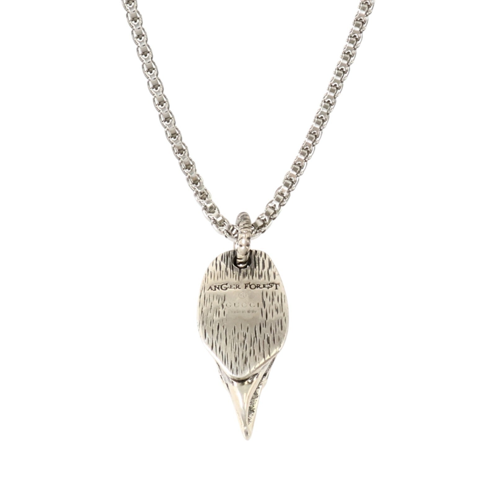 GUCCI 925純銀Anger Forest Necklace項鏈