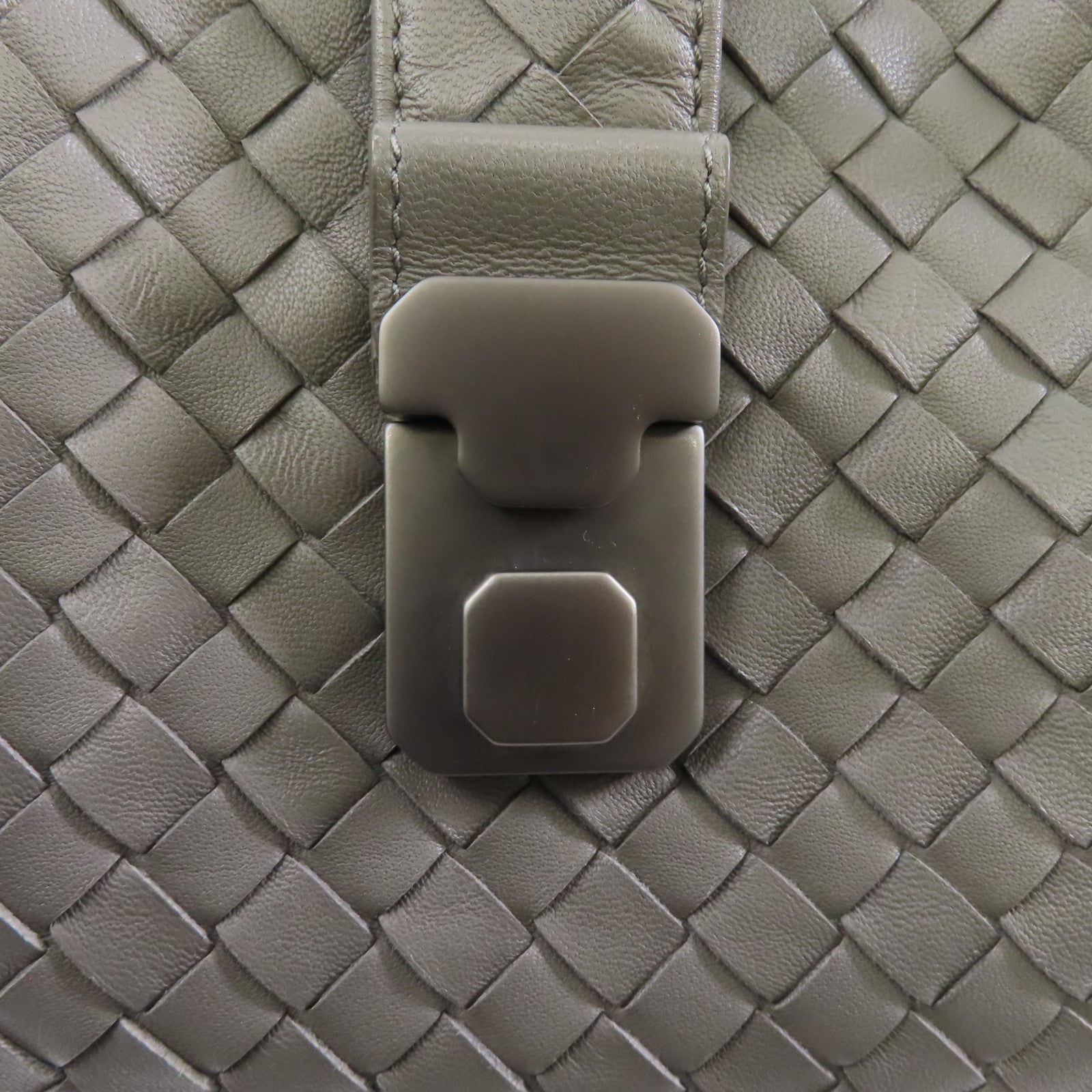 BOTTEGA VENETA 羊皮皮革Shoulder Bag/Handbag肩背袋/手挽袋灰色