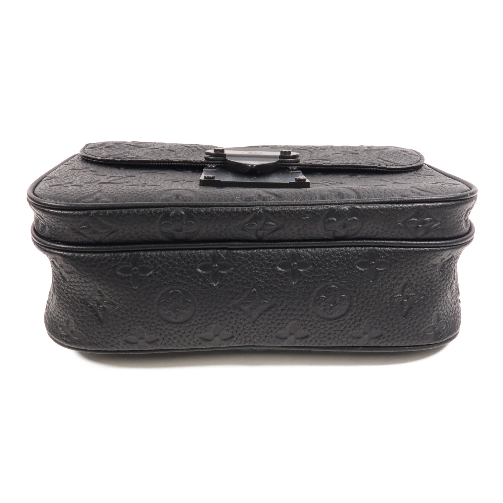 LOUIS VUITTON Monogram Taurillon S Lock肩背袋