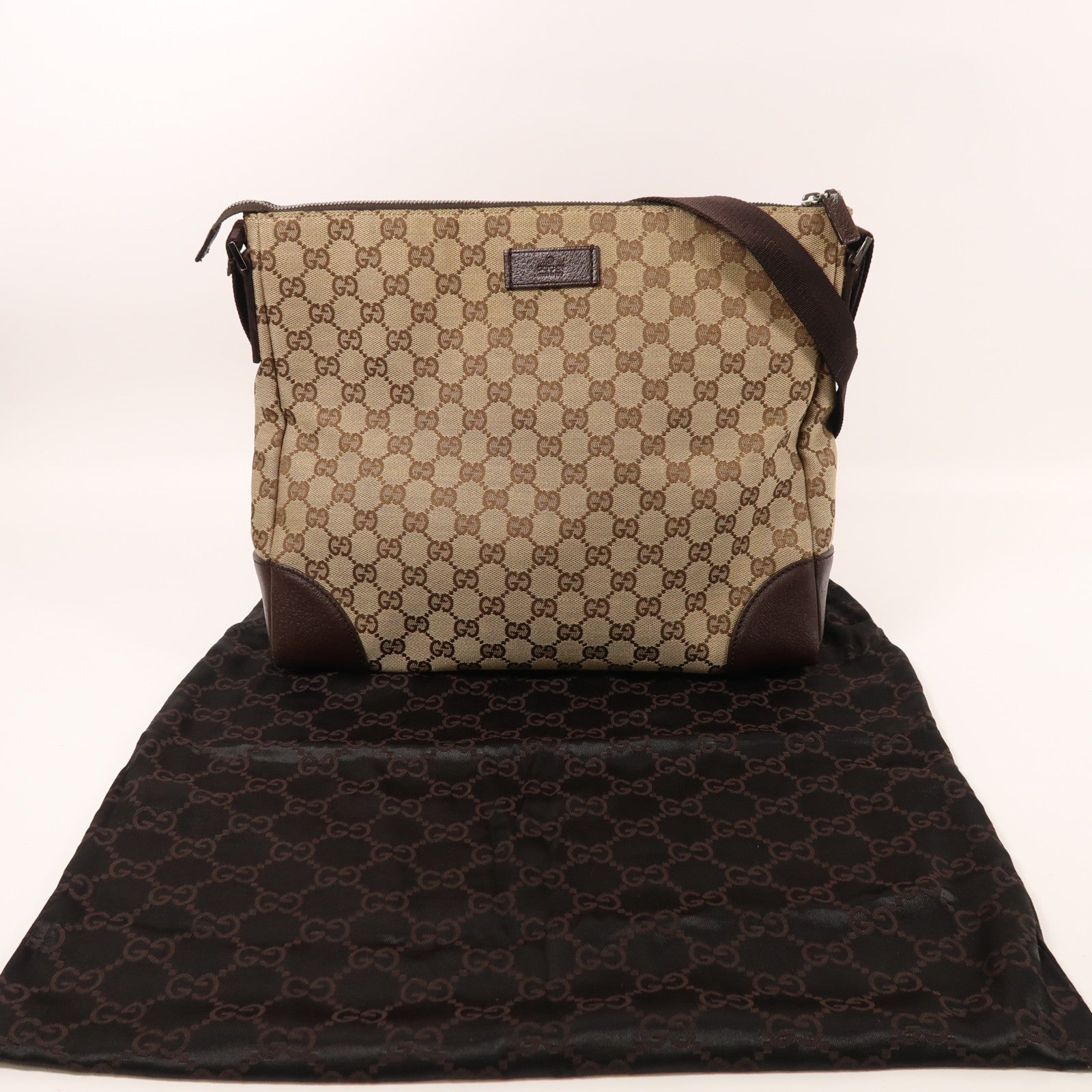 GUCCI 帆布Shoulder Bag肩背袋