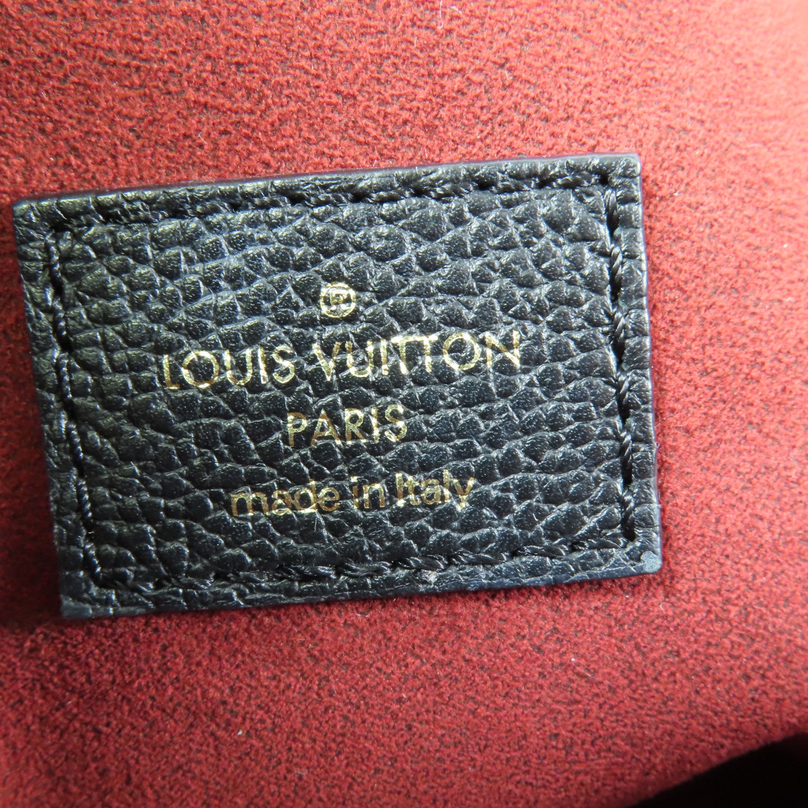 LOUIS VUITTON Monogram Empreinte On The Go PM金扣手挽肩背兩用袋