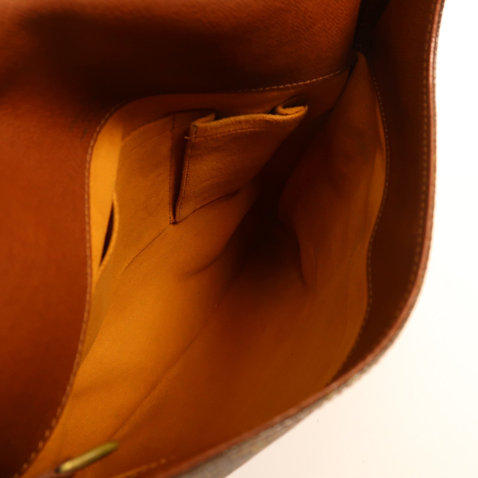 LOUIS VUITTON Monogram Musette金扣肩背袋棕色