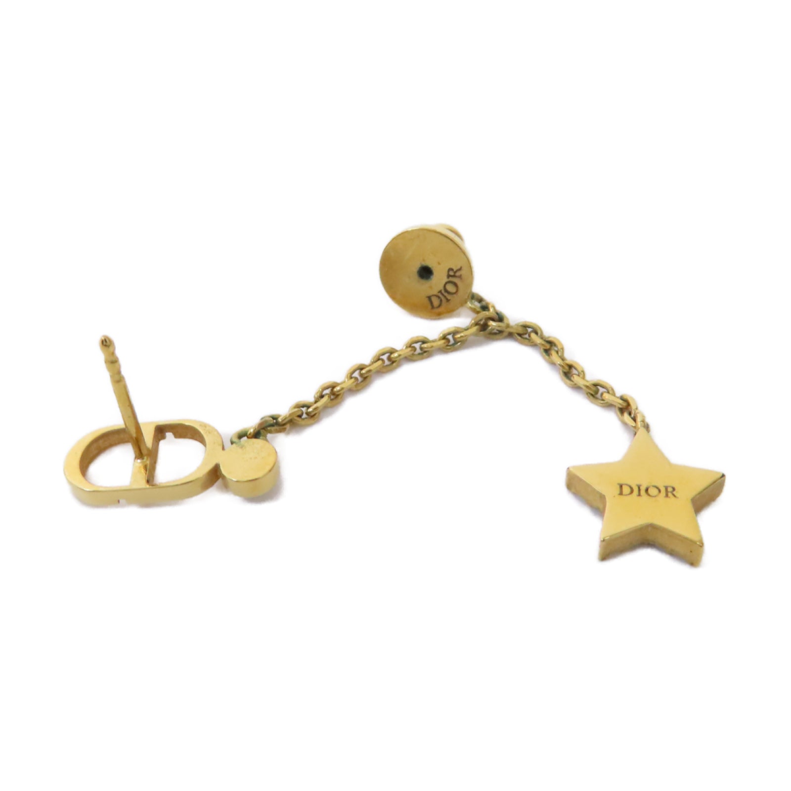 Dior 金屬Earrings耳環金色