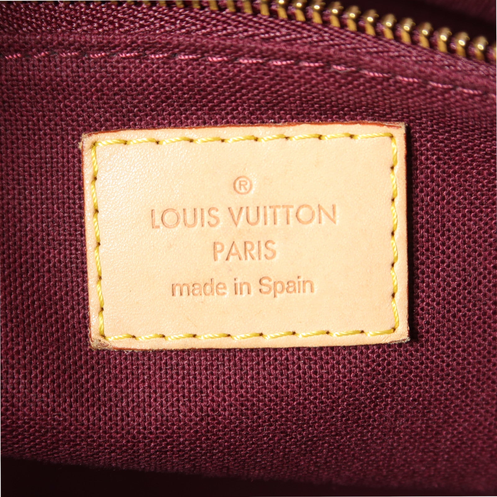 LOUIS VUITTON Monogram Raspail MM金扣肩背袋啡色