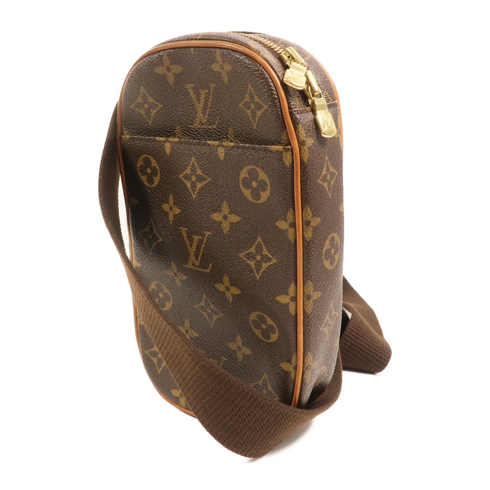 LOUIS VUITTON Monogram Pochette Gange金扣肩背袋
