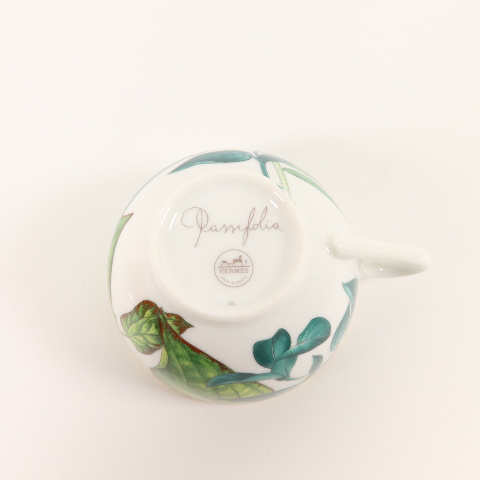 HERMES 瓷器Passifolia Teacup and Saucer茶杯和茶碟