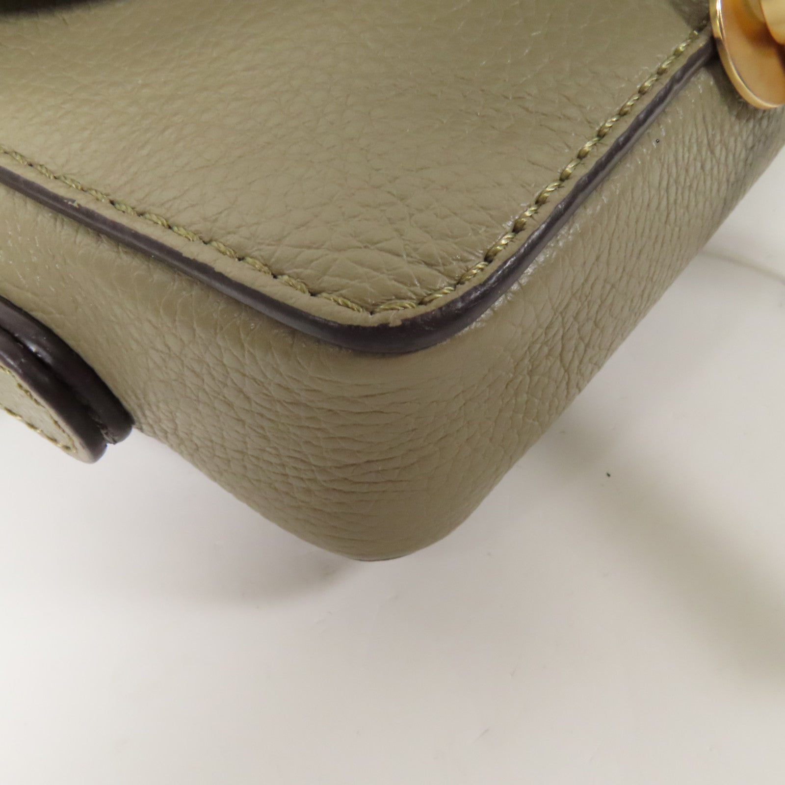 SEE BY CHLOE 皮革/麂皮皮革Joan Camera Bag金扣肩背袋