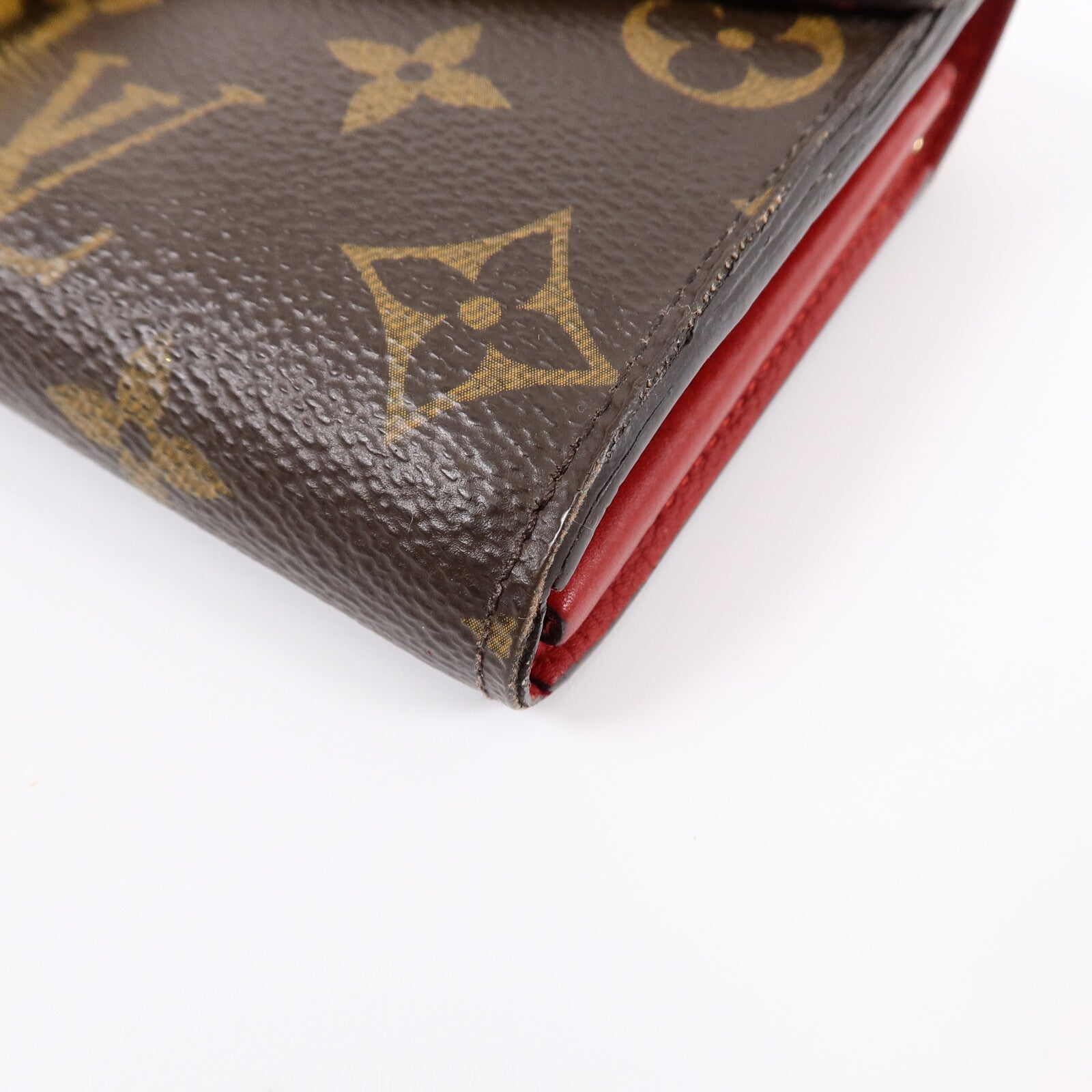 LOUIS VUITTON Monogram Portefeuille Pallas Long Wallet金扣長錢包