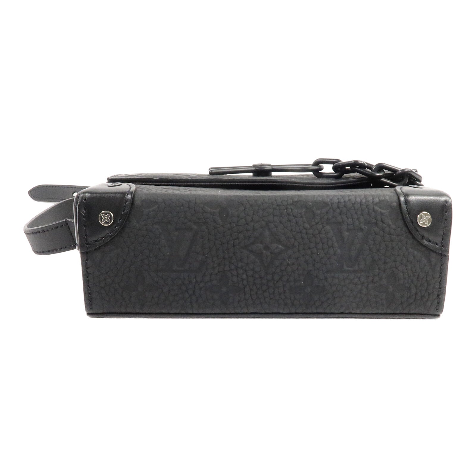 LOUIS VUITTON Monogram Taurillon Steamer Wearable Wallet扣肩背袋