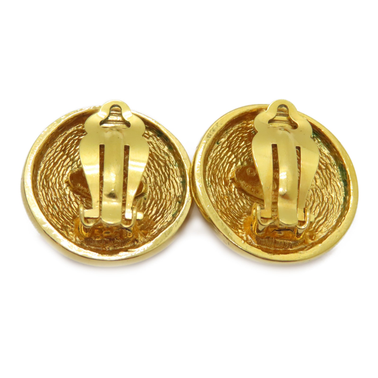 CHANEL 金屬Vintage Earrings耳環金色